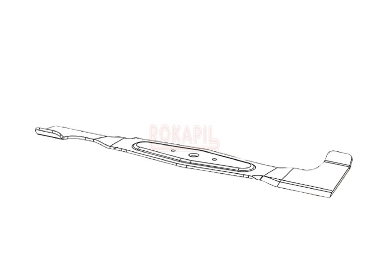 Nóż prawy kosiarki traktorka ogrodowego 106  22 H OLEO-MAC.jpg