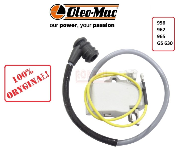 Cewka zapłonowa iskrownik pilarki Oleo-Mac 956 962 965 GS 630  część ORYGINALNA.jpg