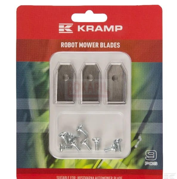 Nóż robota koszącego HUSQVARNA 105,220AC,230ACX,260ACX,265ACX,305,308,310,315,320,330X,420, 430x, 440, 450X -  9szt. - ZAMIENNIK!.jpg