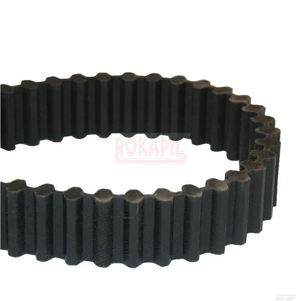 Pas napędu noży, zębaty dwustronny 20x2600, 325 zębów, John Deere: M133858 M150718