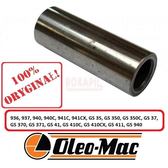 Sworzeń tłoka pilarki Oleo-Mac 936, 937, 940, 940C, 941C, 941CX, GS 35, GS 350, GS 350C, GS 37, GS 370, GS 371, GS 41, GS 410C, GS 410CX, GS 411, GS 940 - część ORYGINALNA !.jpg