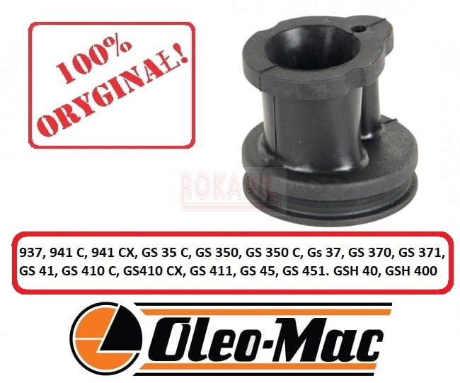 Kolektor pilarki spalinowej Oleo-Mac 937, 941 C, 941 CX, GS 35 C, GS 350, GS 350 C, Gs 37, GS 370, GS 371, GS 41, GS 410 C, GS410 CX, GS 411, GS 45, GS 451. GSH 40, GSH 400.jpg