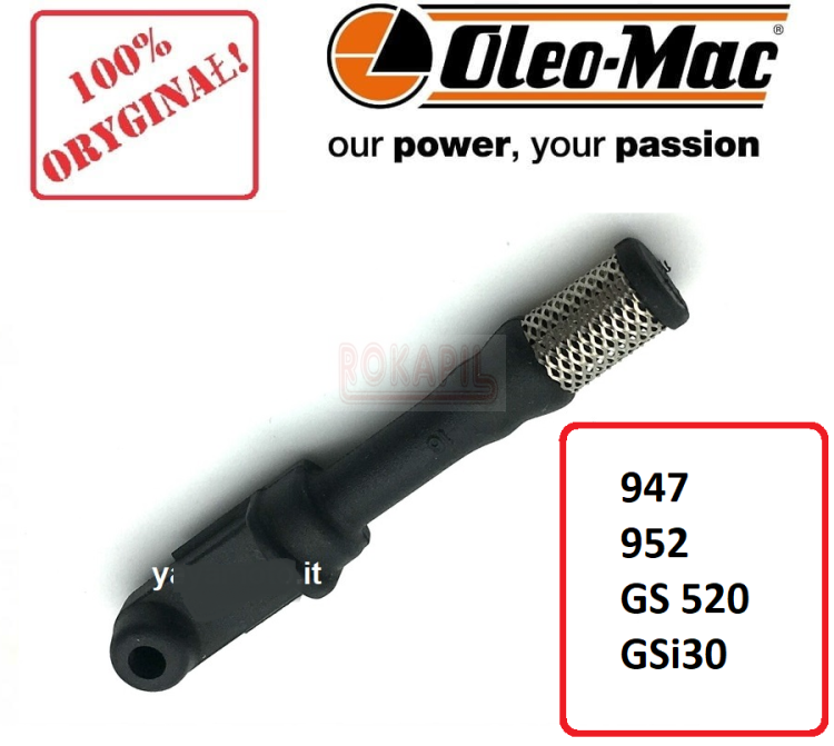 Filtr oleju piły Oleo-Mac 947, 952, GS 520, GSi30  - część ORYGINALNA !.png