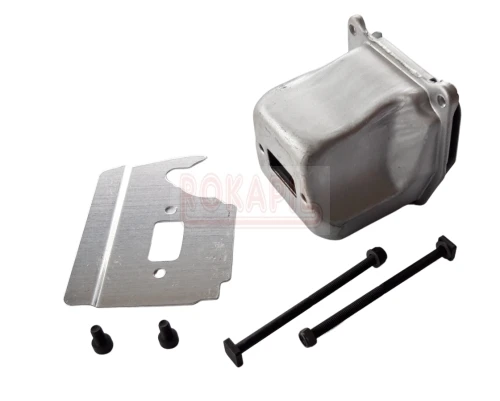 Kompletny tłumik pilarki Oleo-Mac GSH 510, GSH 560 (50312059AR) – część ORYGINALNA.webp