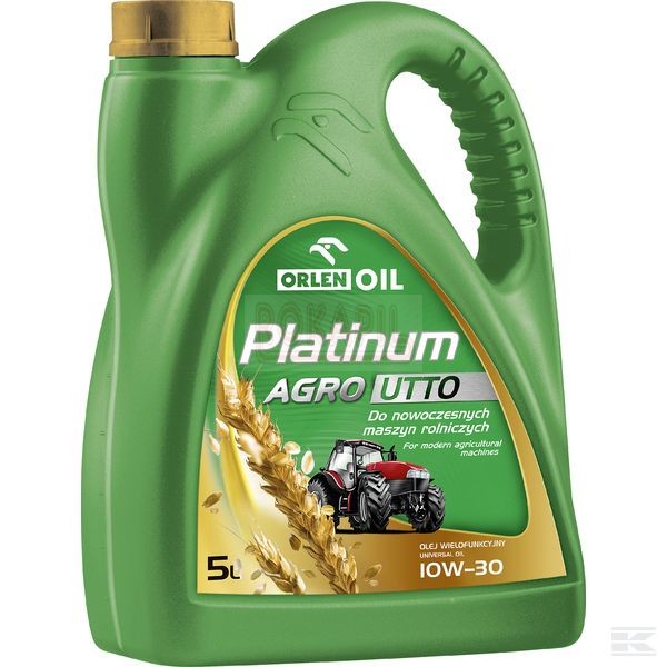 Olej Platinum Agro Utto 10W30, 5 l skrzynie biegów, przekłądnie, układy hydrauliczne, maszyny rolnicze, traktory, ciągniki, kombajny.jpg