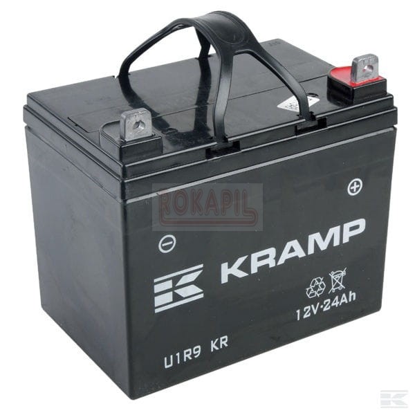 Akumulator 196x130x180 mm, 12 V 24 Ah, z elektrolitem, plus po prawej.jpg